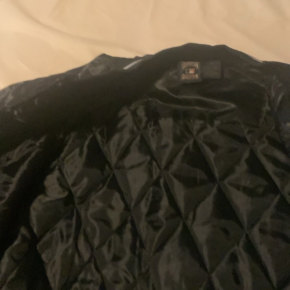 Majestic vintage black satin Brooklyn dodgers jacket. - Picture 3 of 6